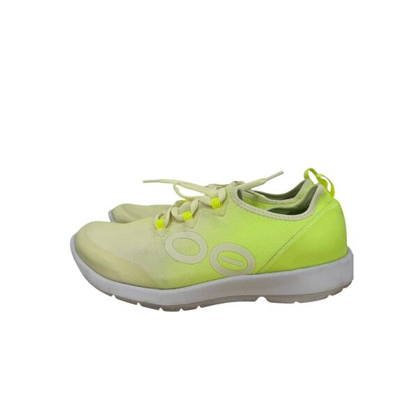 OOFOS Shoes - Oofos Oomg Sport Lace Women's casual shoes Size 11 Neon Yellow Sneakers